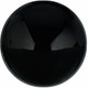 Cabochon Round Black Onyx in Grade AAA