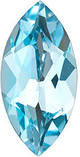 Marquise Cut Genuine Sky Blue Topaz in Grade AAA