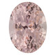 AGTA Certified Padparadscha Sapphire - Oval Cut - 3.78 carats - 9.81 x 7.82 x 6.03mm - Peachy Pink Color