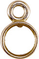 Classic 14kt Gold Micro Bezel Dangle With Round Diamond Size 1.50mm  4mm  Metal Type Options