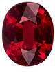 Fine Gem In Ruby Loose Gemstone, 1.43 carats in Oval Cut, 6.97 x 5.61 x 4.12 mm, Great Pendant Gem