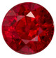 GRS Certified Ruby - Round Cut - 1.82 carats - 6.67 x 4.98mm