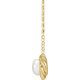 14 Karat Yellow Gold Cultured White Freshwater Pearl 18 inch Necklace