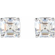 Platinum 0.33 Carat Natural Diamond Earrings