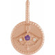 14 Karat Rose Gold Amethyst and .005 carat Diamond Sagittarius Charm