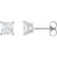Sterling Silver 0.20 Carat Natural Diamond Friction Post Earrings