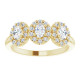 14 Karat Yellow Gold 0.75 Carat Natural Diamond Anniversary Band