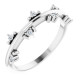 Sterling Silver 1/10 Carat Diamond Stackable Ring