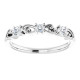 Sterling Silver 0.20 CDiamond Stackable Ring | AfricaGems