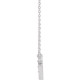 Sterling Silver .07 CTW Natural Diamond 18" Necklace