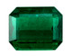 Green Emerald - Emerald Cut - 7.02 Carat - 13.54x10.88x6.11mm