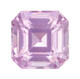 Pink Sapphire 1.18 Carat Weight Gemstone, GIA Cert in Asscher Cut, 5.6x4.04mm at AfricaGems