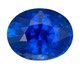 Blue Sapphire 4.12 Carat Weight Gemstone, Oval Cut, 10.87x8.6x5.83mm at AfricaGems