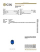 Royal Blue Sapphire - Oval Shape - 4.60 carats - 11.33 x 8.45 x 5.65mm with GIA