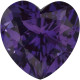 Alexandrite Heart Cut in Grade GEM | Chatham Lab Stone