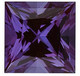 Alexandrite Princess Cut in Grade GEM | Chatham Lab Stone