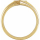 Yellow Gold Ring 14 Karat Natural Aquamarine Heart Signet Ring