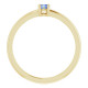 Yellow Gold Ring 14 Karat Natural Tanzanite Ring