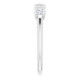 5 Stone Platinum Diamond Band with 0.33 Carats of Diamonds