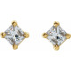 14K Yellow 1/3 CTW Natural Diamond Earrings