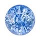 Fine 3.58 carat Blue Sapphire Round Cut 8.47 x 8.54 x 6.11 mm Unheated with GIA Report
