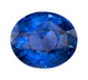 4.18 Carat Vivid Blue Sapphire, Oval shape, 10.48 x 8.71 x 5.72 mm, GIA Cert