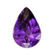 2.06 Carat Purple Sapphire Gem, No Heat, GIA, Pear 9.52 x 6.63 x 4.6 mm