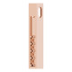 Family Bar Slide Pendant Mounting in 10 Karat Rose Gold for Round Stone, 3.92 grams