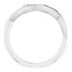 Sterling Silver .02 CTW Natural Diamond Stackable Twisted Ring