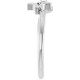 Platinum .015 CTW Natural Diamond Floral Ring
