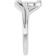 Platinum .03 CTW Natural Diamond Ring