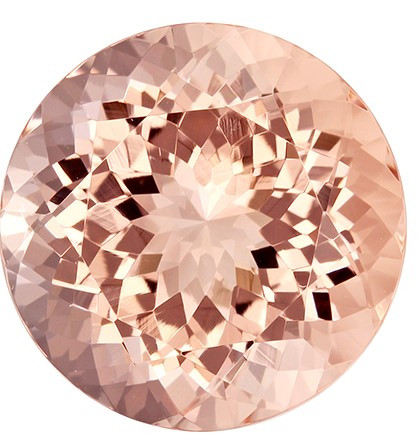 Pink Morganite Heart Cut Gemstone - 2.84 Carats - 9.9x9.9mm Size