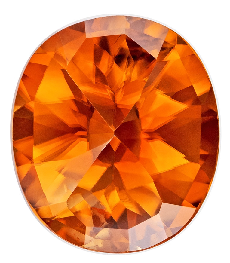 orange oval transparent