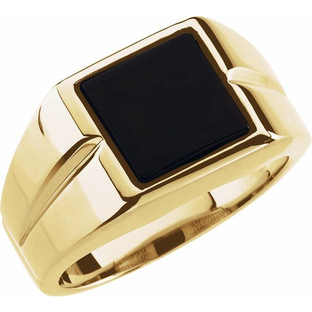 Sterling Silver and 10 Karat Yellow Gold Men's Ring For Sale at 1stDibs | 10  karat silver
