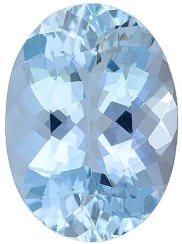 Oval Cut Genuine Aquamarine In Grade AAA Loose Gemstone - Africagems