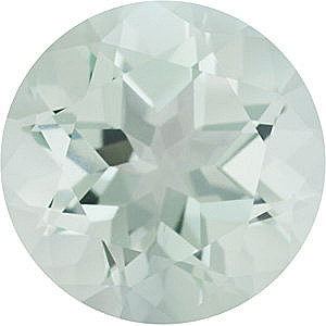 Green Quartz Round Cut Grade AA