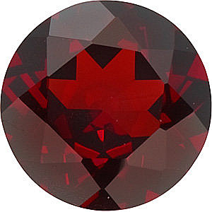 Red Garnet Round Cut Gems In Grade AAA Loose Gemstone - Africagems