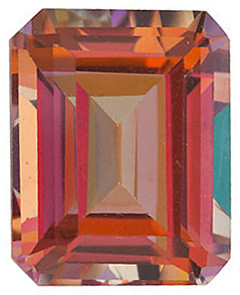 Buy Mystic Sunrise Topaz Emerald Cut in Grade AAA | AfricaGems