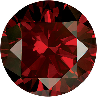 Gamut Red Diamond ガットG弦 Buy Round Red Garnet Enhanced Color Diamond Melee | AfricaGems