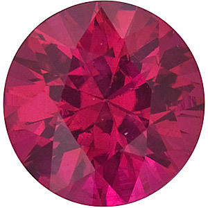 Buy Diamond Cut Round Genuine Ruby in Grade AAA | AfricaGems