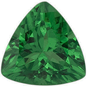 Trillion Cut Genuine Tsavorite Garnet Grade AAA