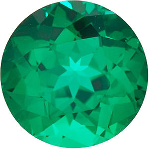 Emerald Round Cut In Grade Loose Gem | Chatham Lab Stone - Chatham Gems