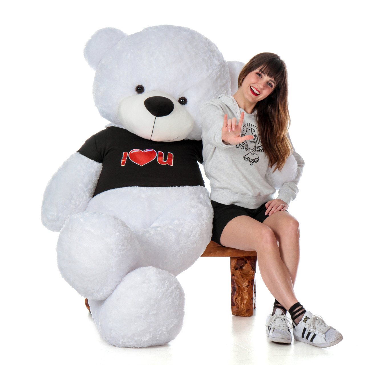 Get 6ft Life Size Giant Teddy Bear Cuddles