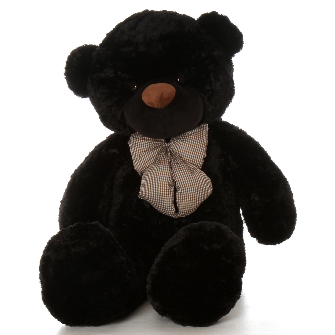 black teddy bear