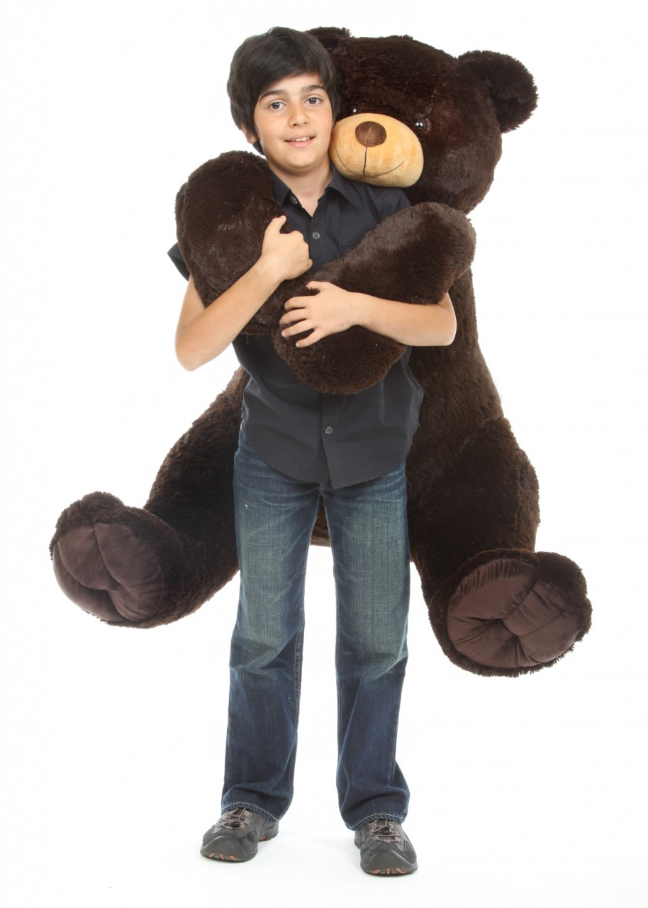 52in Life Size Baby Tubs Cuddly Chocolate Brown Teddy Bear