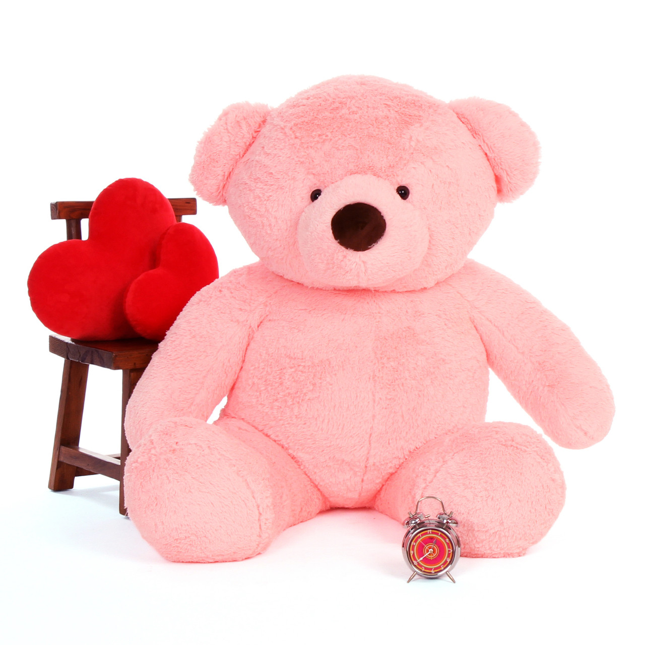 Big Pink Teddy Bear Gigi Chubs 60in