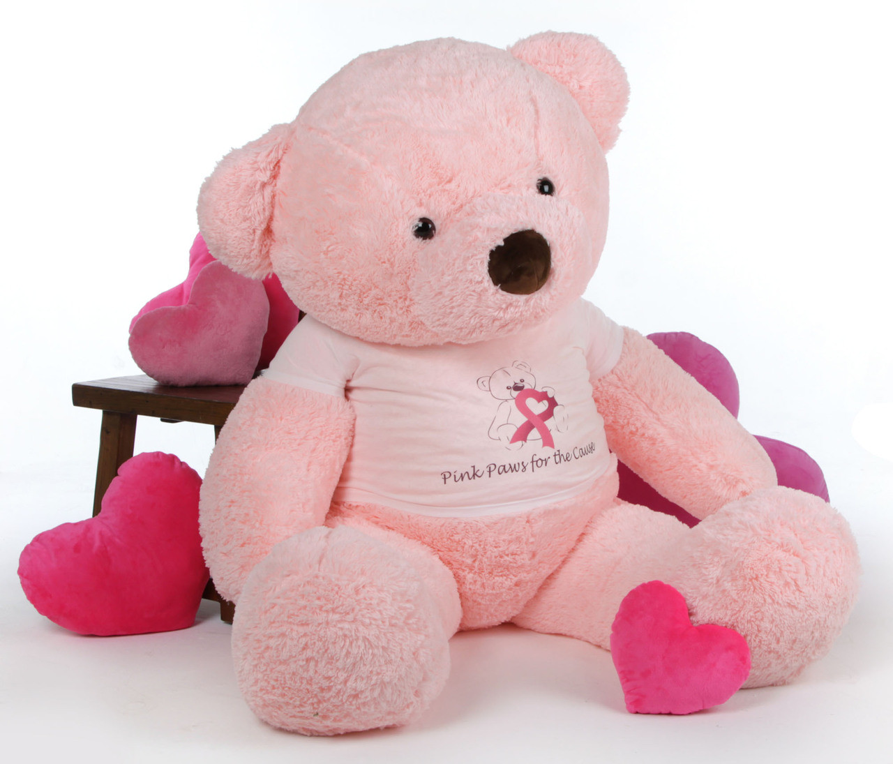 Breast Cancer Awareness Giant Pink Teddy Bear