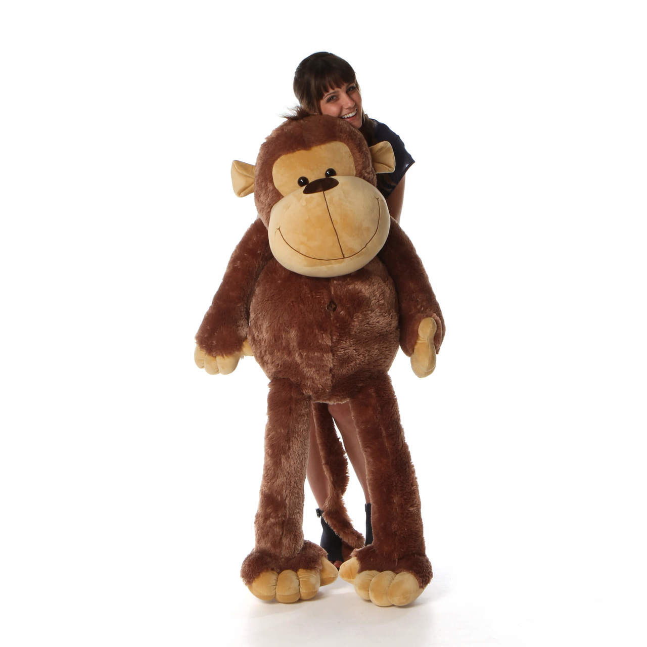 jumbo monkey stuffed animal