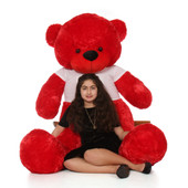 Valentine's Day Gift Teddy Bear - 6 Foot Red Giant Teddy Bear