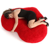 5 foot Giant Valentines Day Heart Cushion